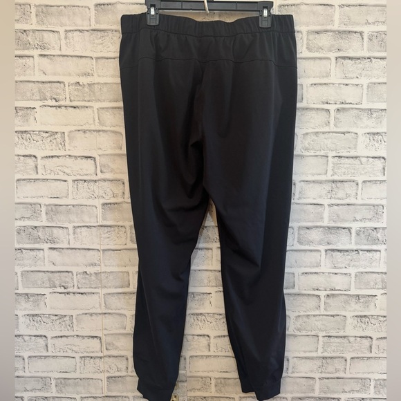 Women’s Makers Mark Black athletic travel joggers hidden drawstring Large - Picture 2 of 3